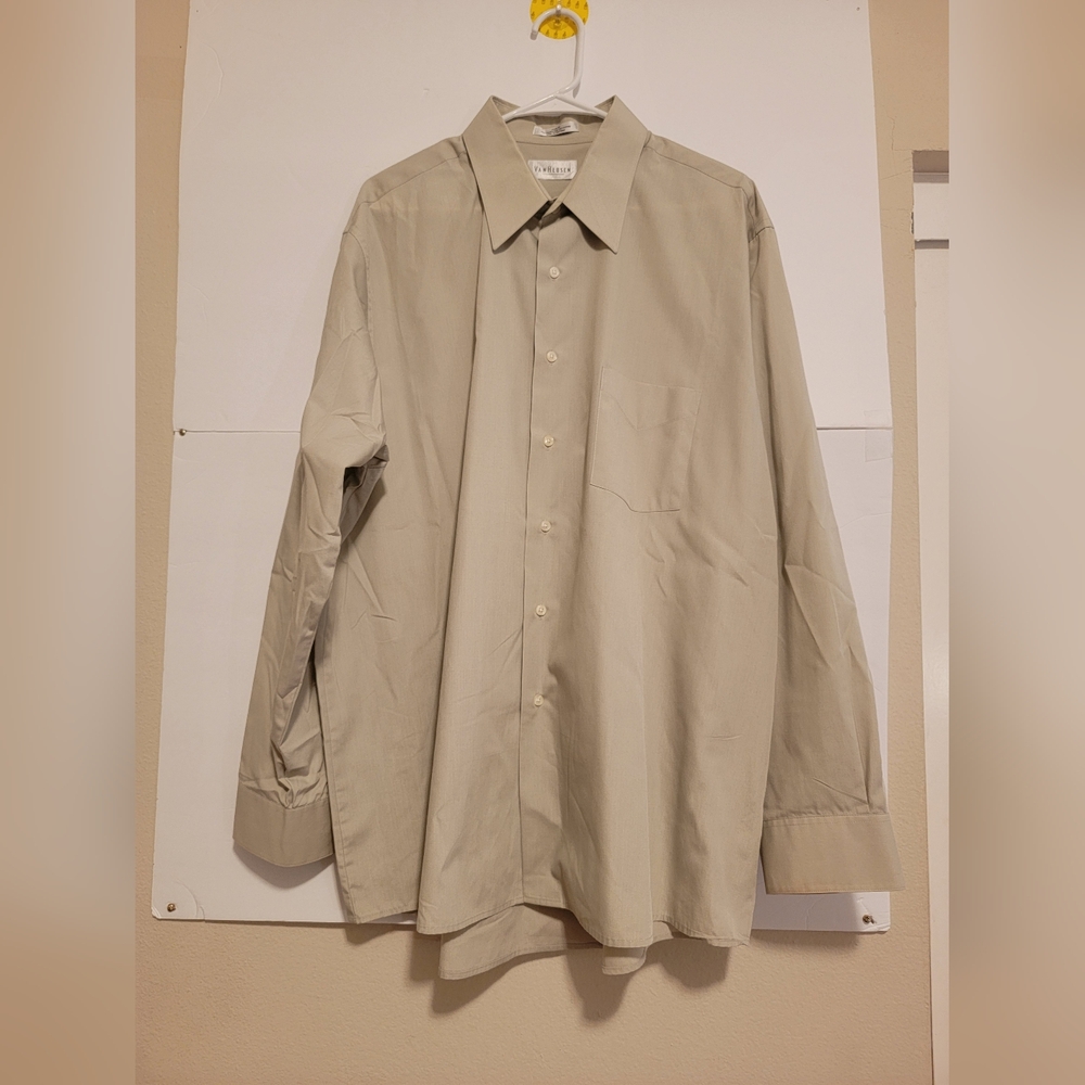 VAN HEUSEN Men's long sleeve size, 18 34/35 XXL